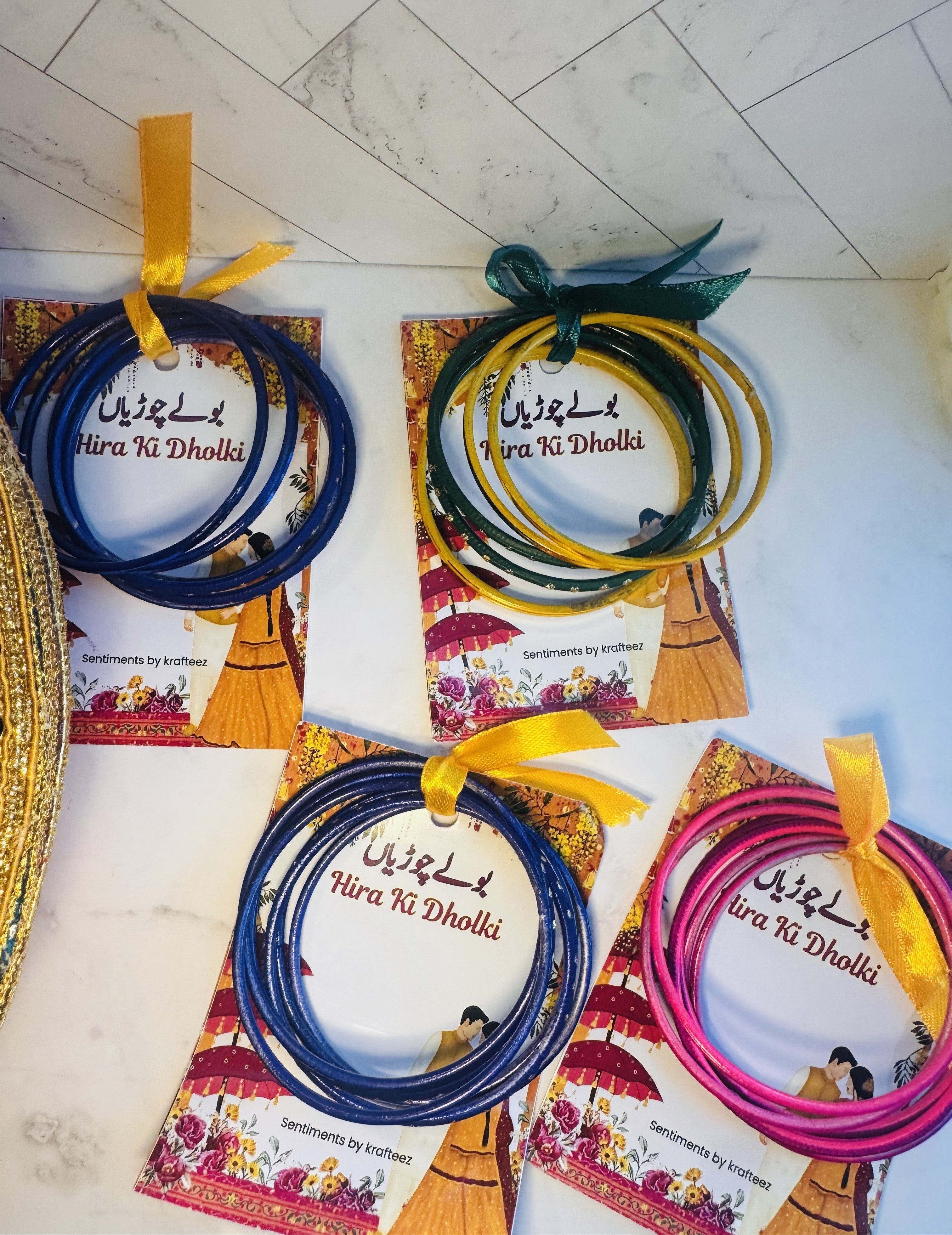 Bangles with Card