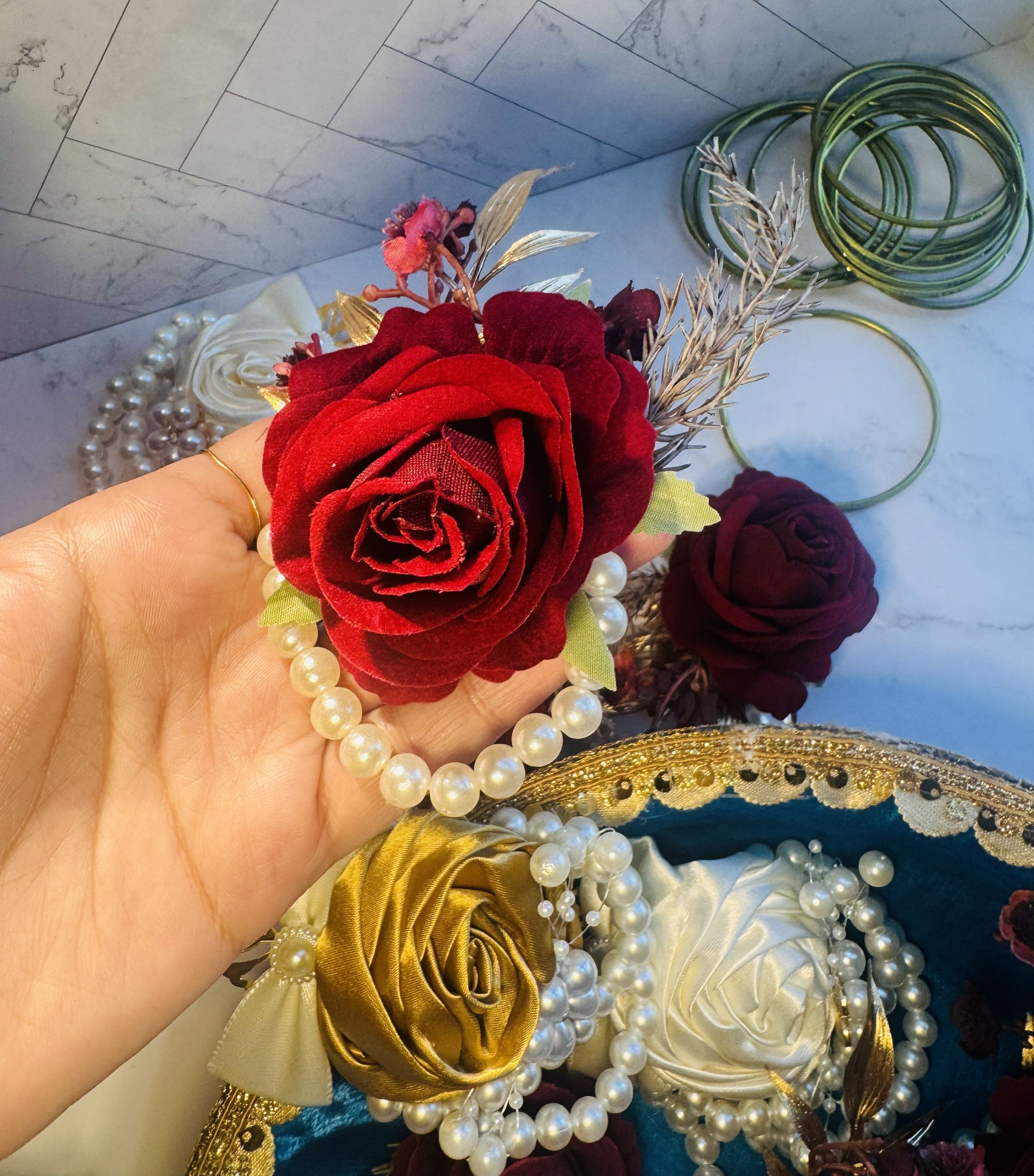 Gajra - flower bracelet
