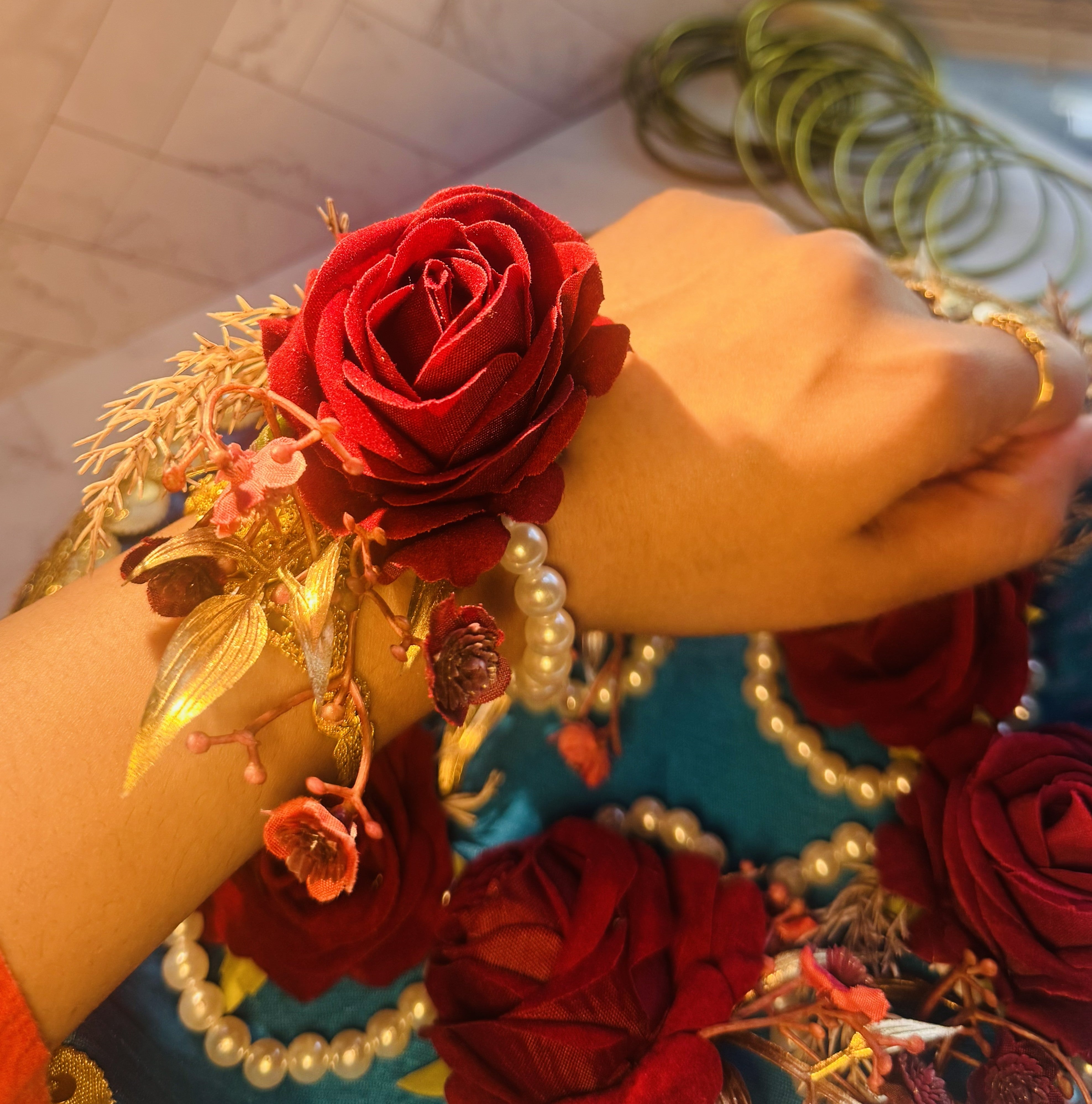 Gajra - flower bracelet