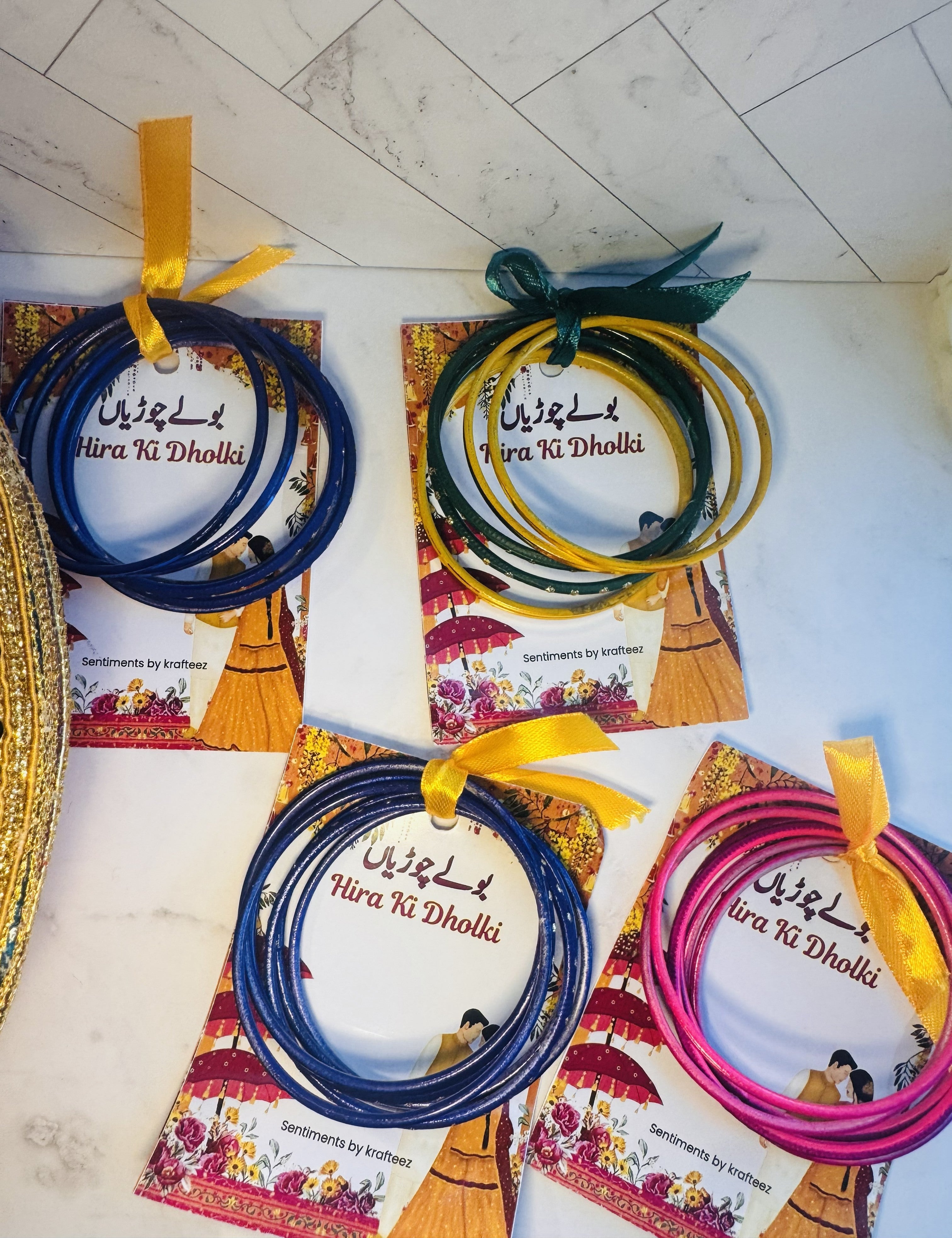 Bangles with Card