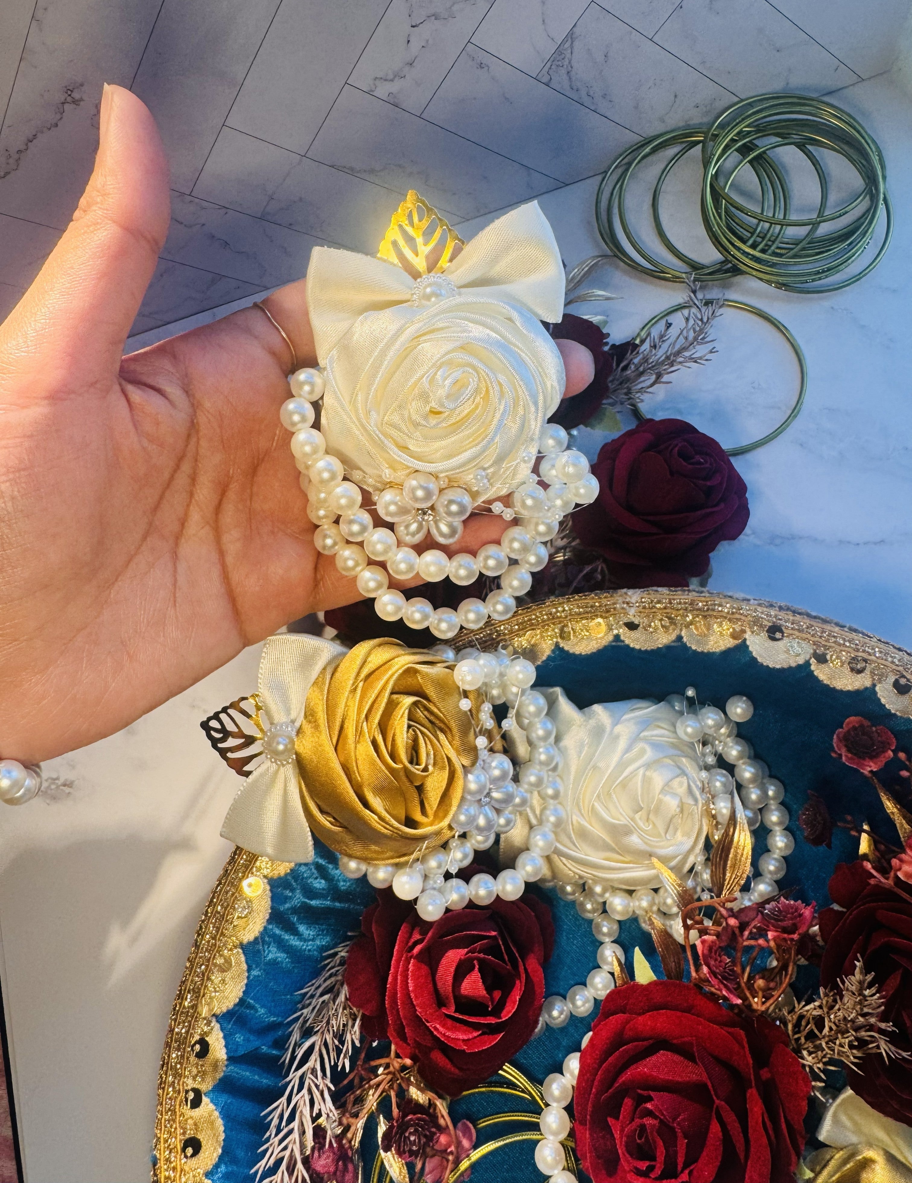 Gajra - flower bracelet