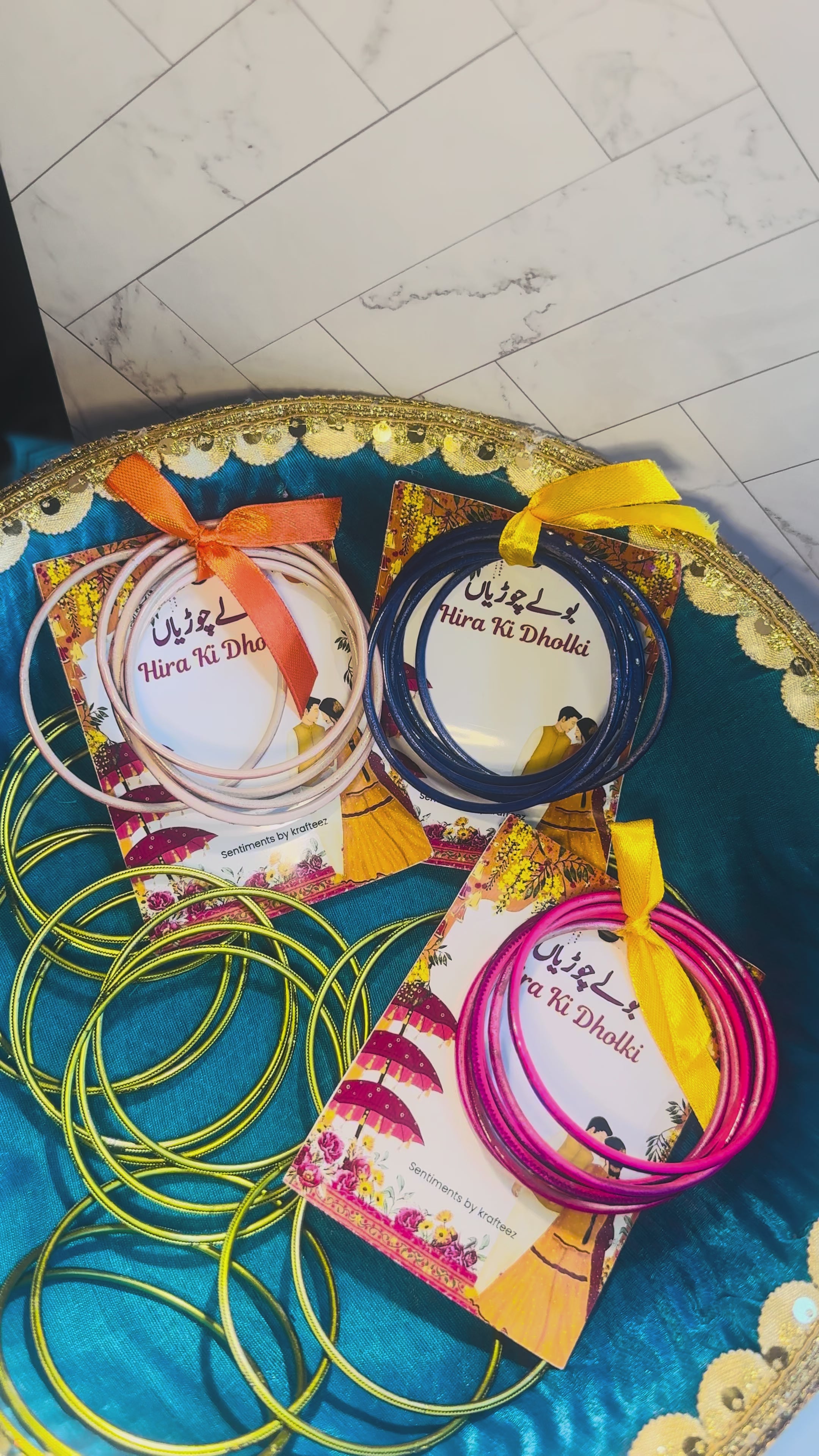 Bangles with Card